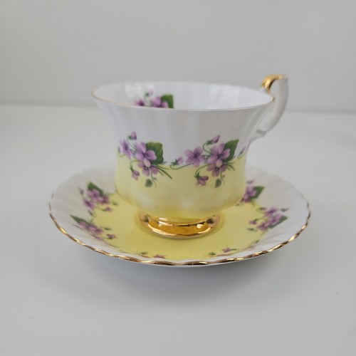 Royal albert violets yellow - albert, &