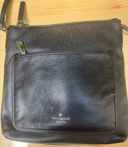 Kate spade black - black, pebbled