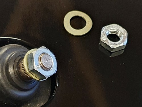 Windscreen wiper nuts washers - nuts,