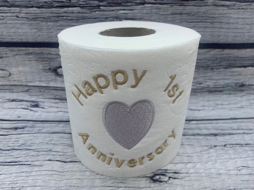 Paper 1st anniversary novelty - 1st,