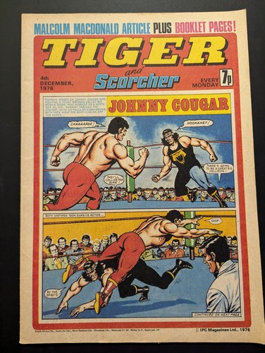 Tiger and scorcher comic 4th - and,