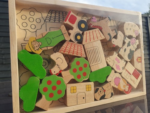 Legler toy blocks farm - toy,