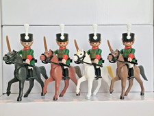 Hussar Guard Soldier Officer General Napoleon Figure Green Boots Chako S2R0B3