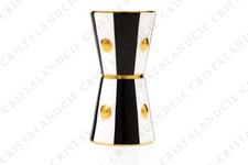 Soliflore Lipari black by Bernardaud. Black bud vase Lipari by Bernardaud