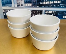 Set of 6 X Plain White