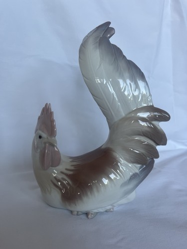 Lladro vintage cockerel - lladro, or