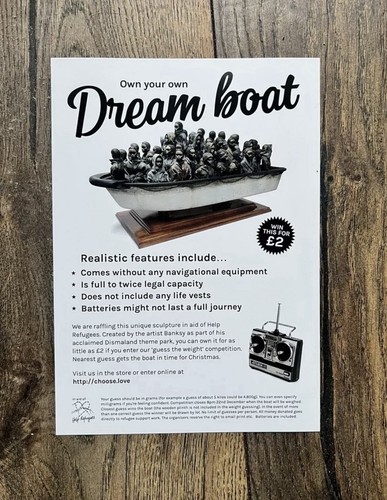 Banksy own your dream - own,