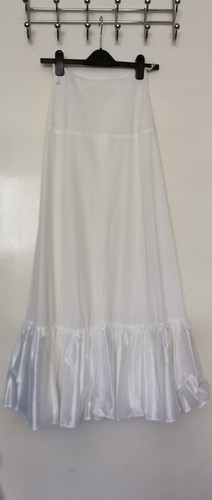 White underskirt for wedding - underskirt, a