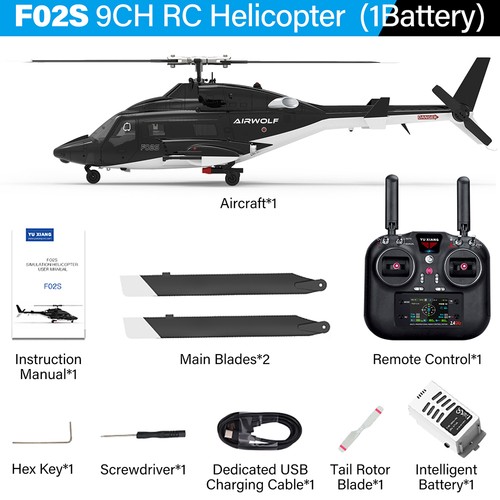Yuxiang airwolf helicopter - rc,