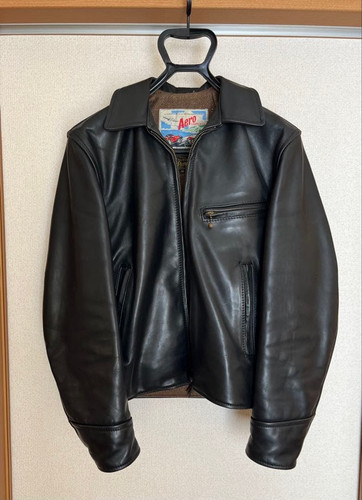Aero leather steerhide jacket - steerhide,