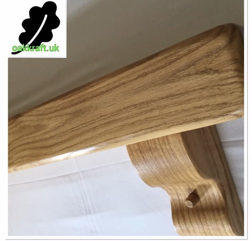 Solid rustic oak beam mantel - rustic,