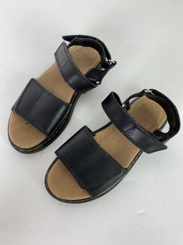 Martens black plain leather - plain,