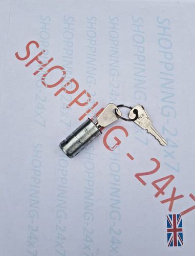 Steering lock with two - two, keys