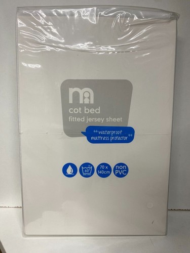 Mothercare cot bed fitted - cot,