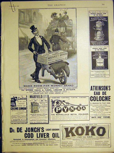 Original old antique - original, print