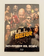 AEW All Elite Wrestling FULL GEAR 2024 SEALED DVD WWE TNA ROH ECW