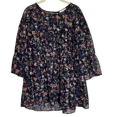 Pleione womens sheer peasant - womens,