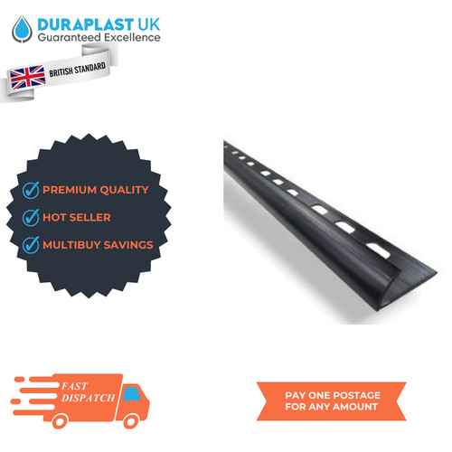 Tile trims plastic round - plastic, shape