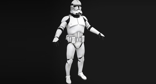 Star wars cosplay clone - star,