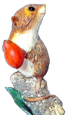 DORMOUSE on a BRANCH - AYNSLEY