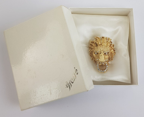 Vintage dior lion - lion, head