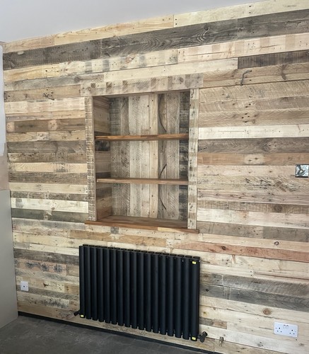1sqm recycled pallet wood - 1sqm,