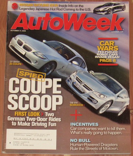 October 2005 autoweek - 17,