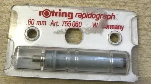 Rotring rapidograph 60mm pen - rapidograph, 0.60mm