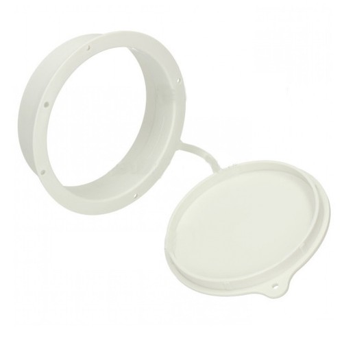 Wall flange cap stopper - flange,