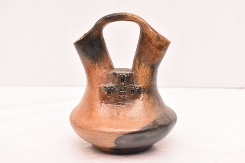 Vtg navajo pitch pine pottery - vtg,