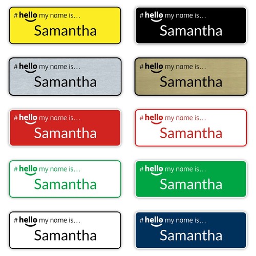 Hello name badge student - is,