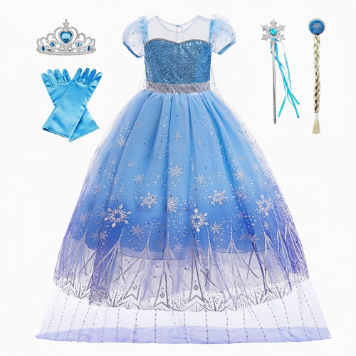 Girls elsa costume - girls, princess