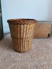 Vintage Woven Wicker Waste