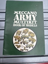 1975 MECCANO ARMY MULTIKIT BOOK OF MODELS