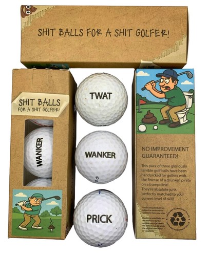 Golf secret santa novelty - santa, used
