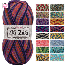 King Cole Zig Zag 4ply - 100g