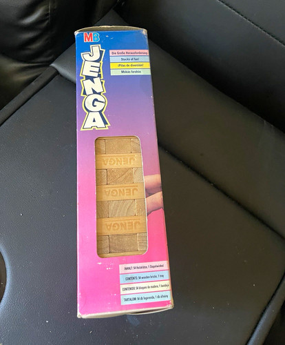 Jenga wooden block stacking - wooden,