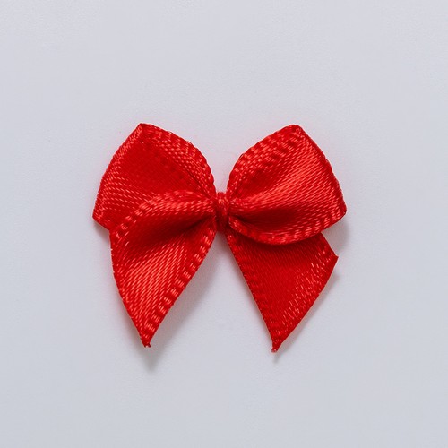 Mini polyester satin bows 1cm - mini,