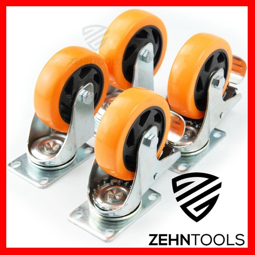 Heavy duty castors - duty, 3"