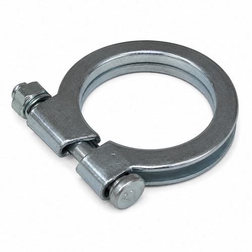 Exhaust pipe clamp 65mm - 65mm, fits