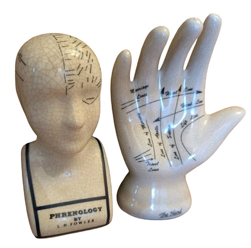 Phrenology head palmistry - head,