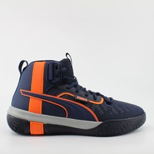 Puma Legacy MM Mens Navy Basketball Shoes