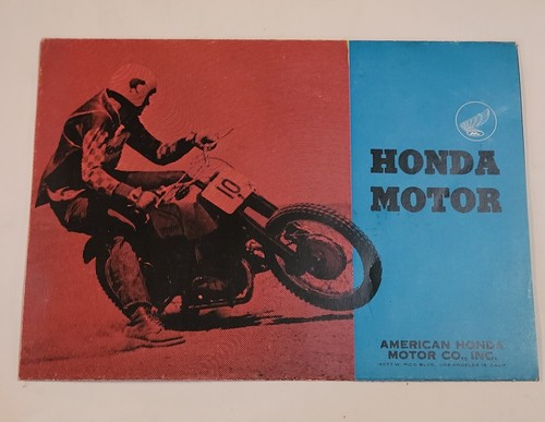 Honda dream 1961 - honda, brochure