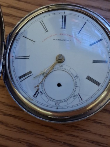 Antique pocket watch double - antique,