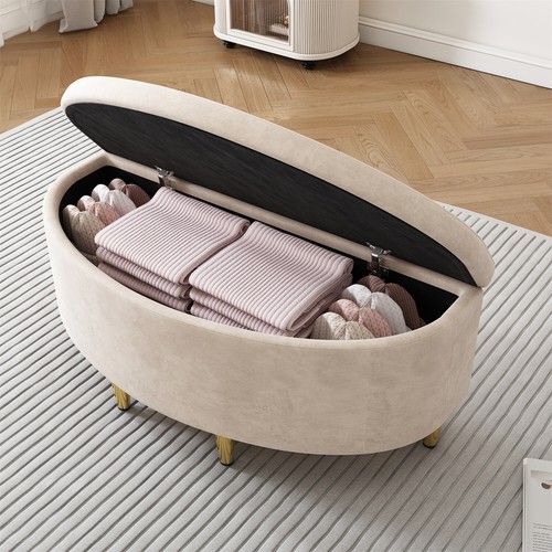 Ottoman storage bench - ottoman,
