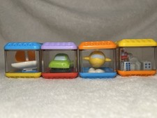 4 Fisher Price Peek-a-blocks