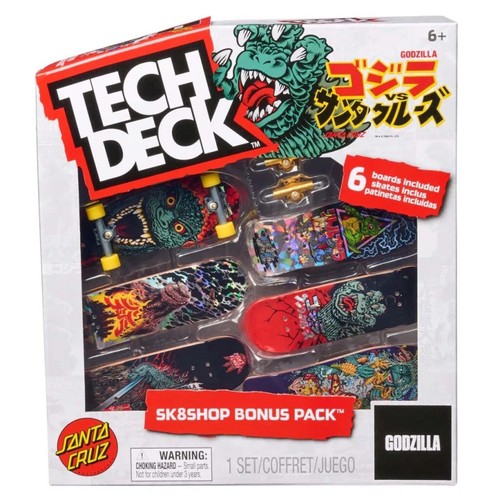 Tech deck santa cruz - tech, godzilla