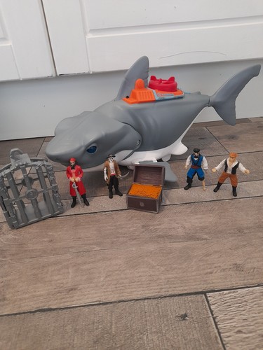 Imaginext mega bite shark - mega,