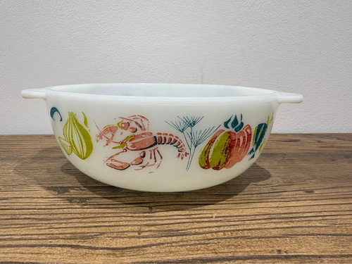 Vintage jaj pyrex - jaj, "lobster"