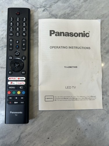 Genuine panasonic remote - panasonic, tv